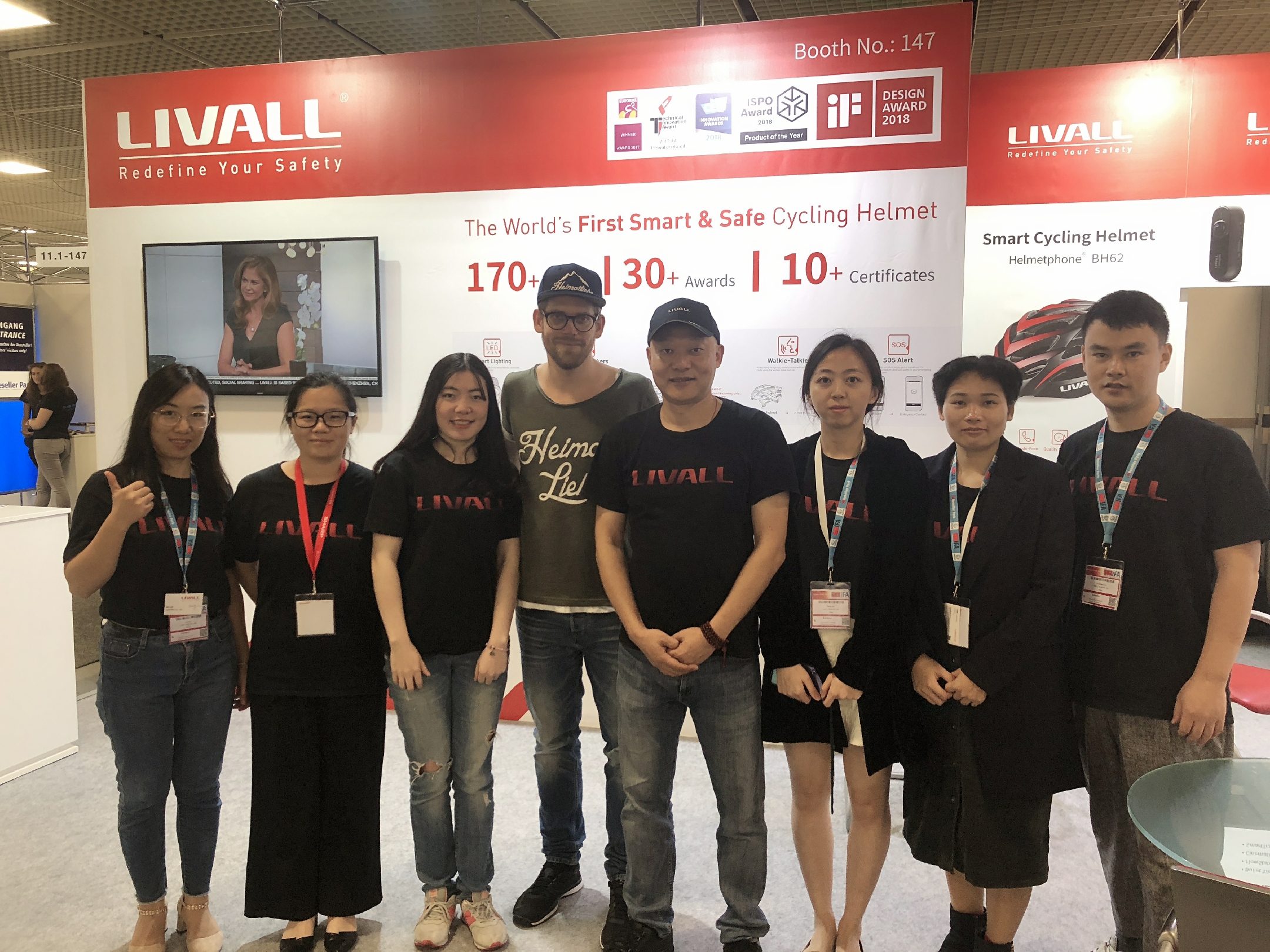 LIVALL Attended IFA 2018